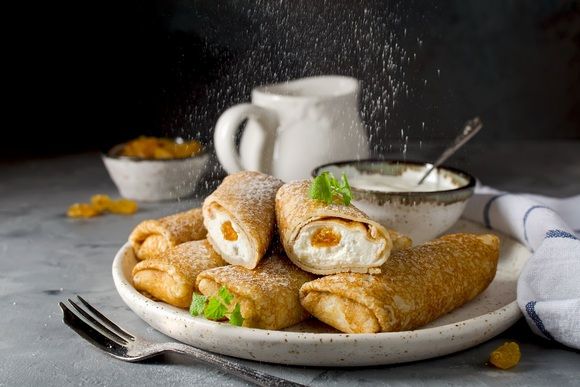 Bliny Cottage Cheese